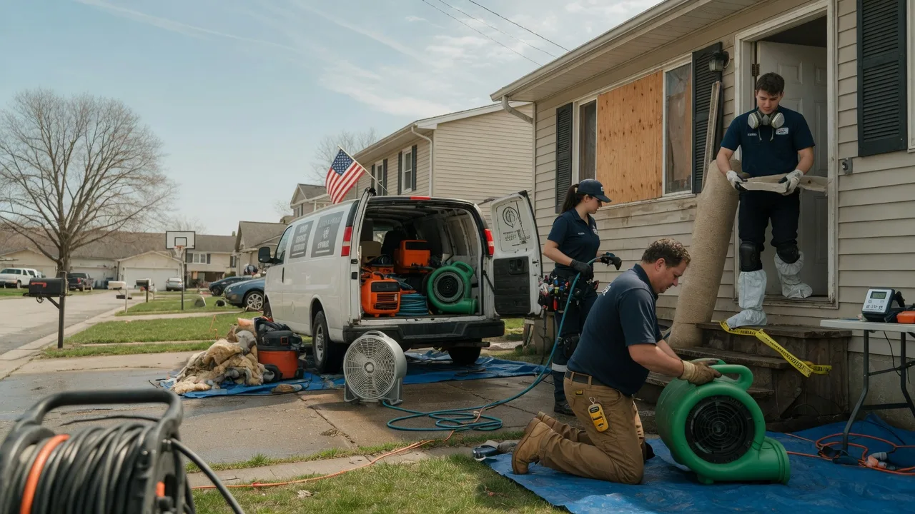 Water Damage Restoration in Satanta, KS near me